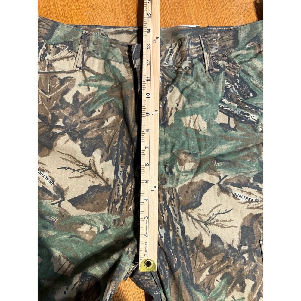 Liberty Rugged Outdoor Gear Realtree Camo Pants L 36-38 USA Made NWT Ripstop VTG - Picture 4 of 15